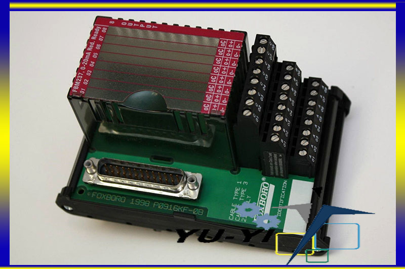 Foxboro P0916CC Termination Assembly FBM237 Rev 0C - PLC DCS SERVO